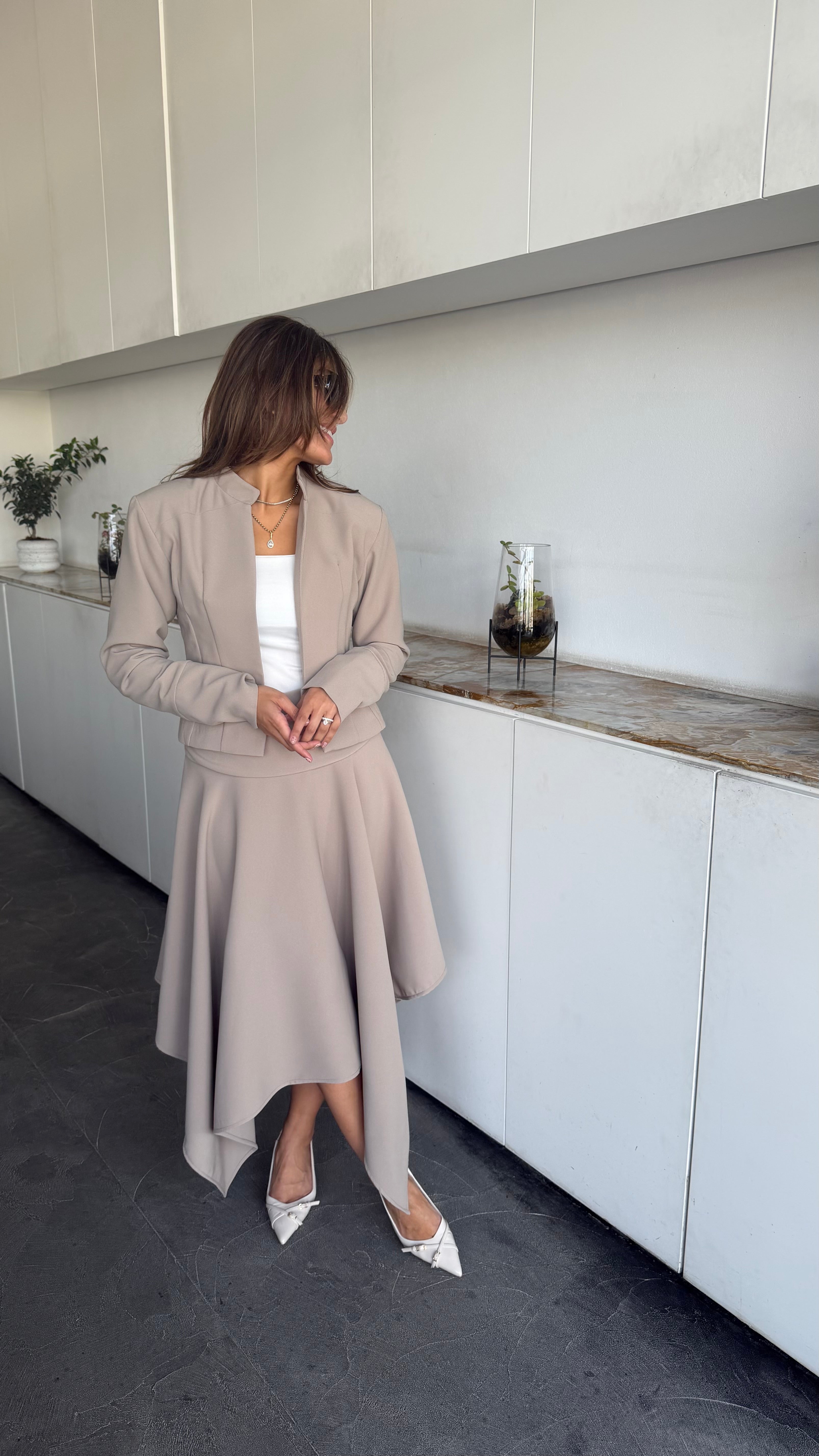 Beige set