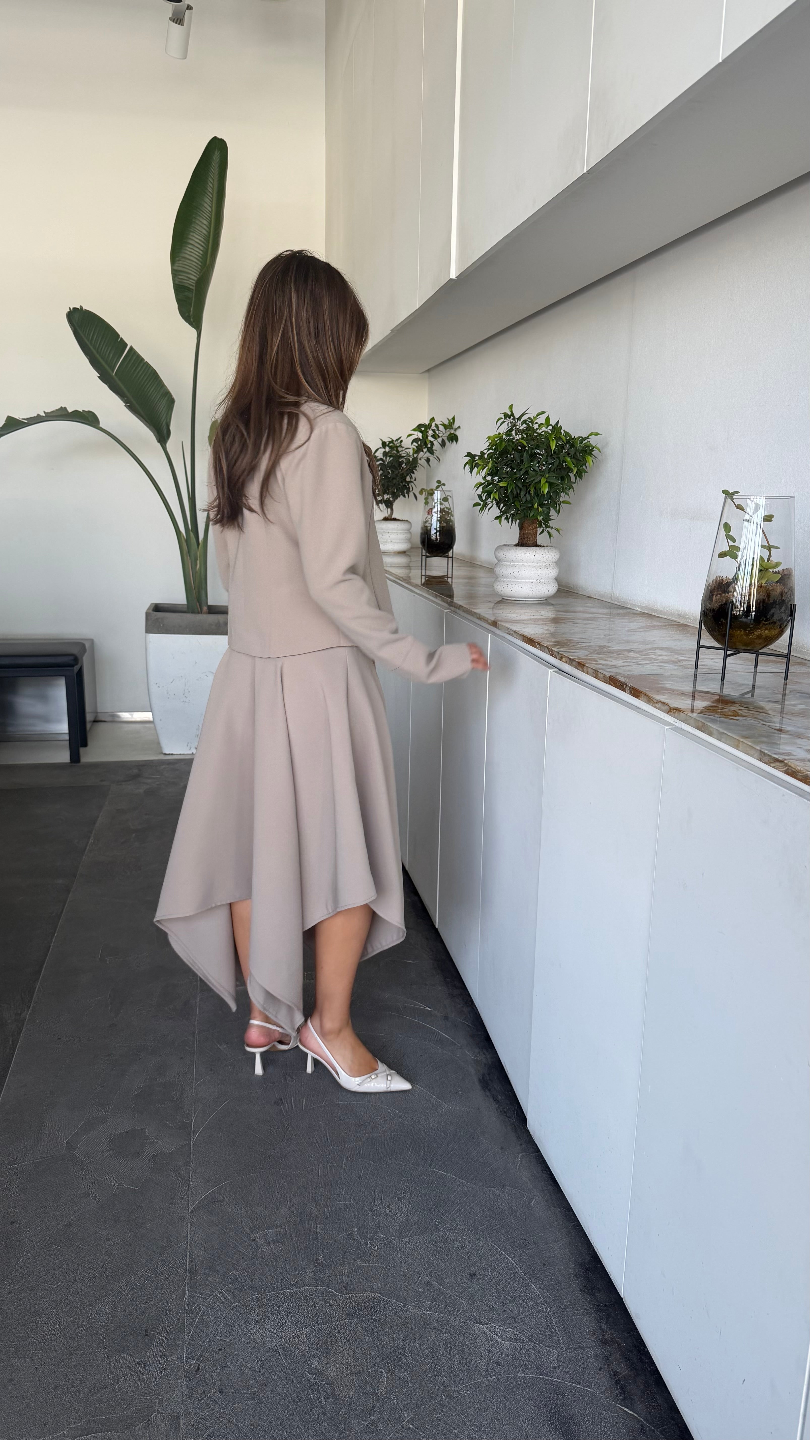 Beige set