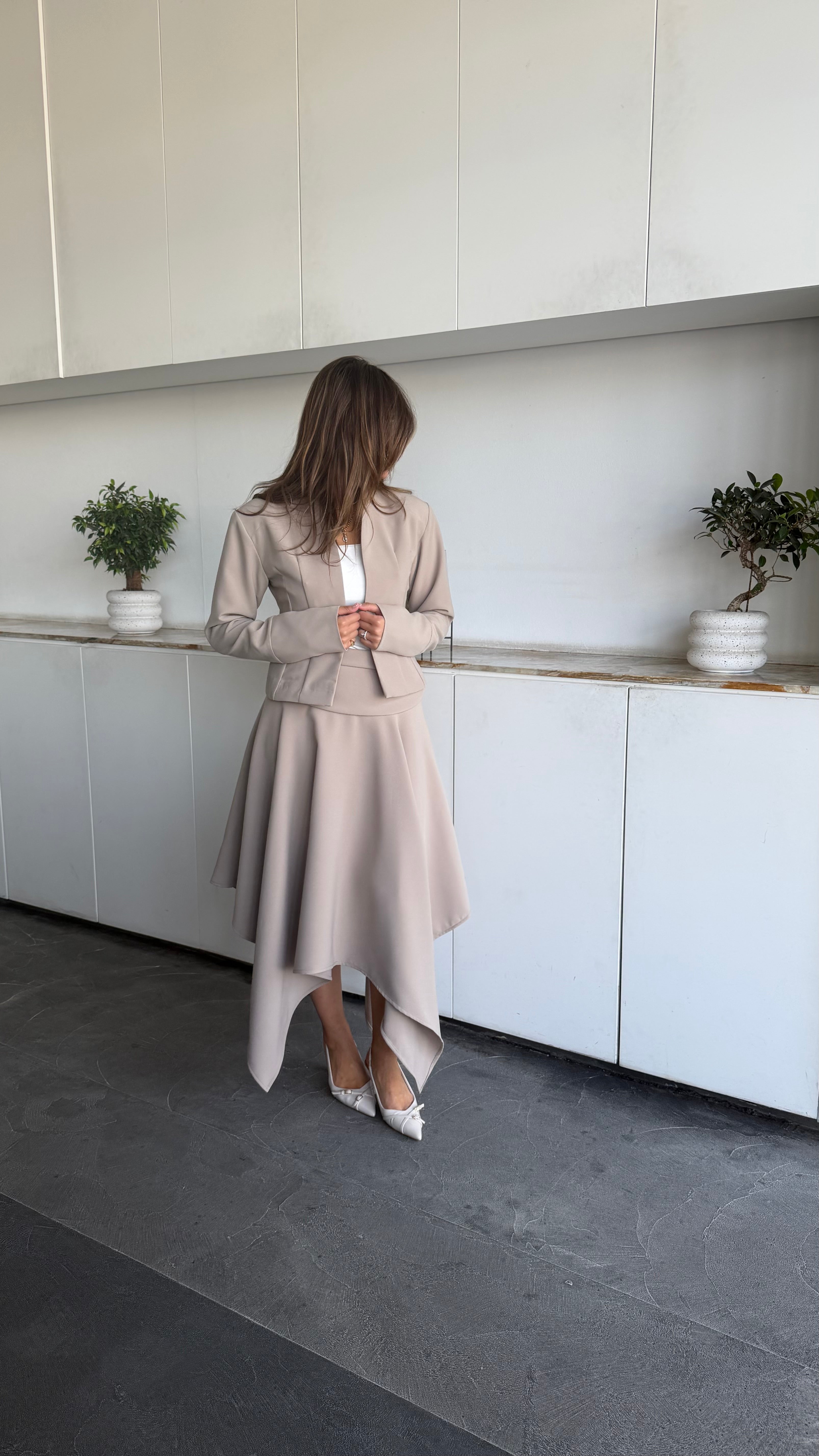 Beige set