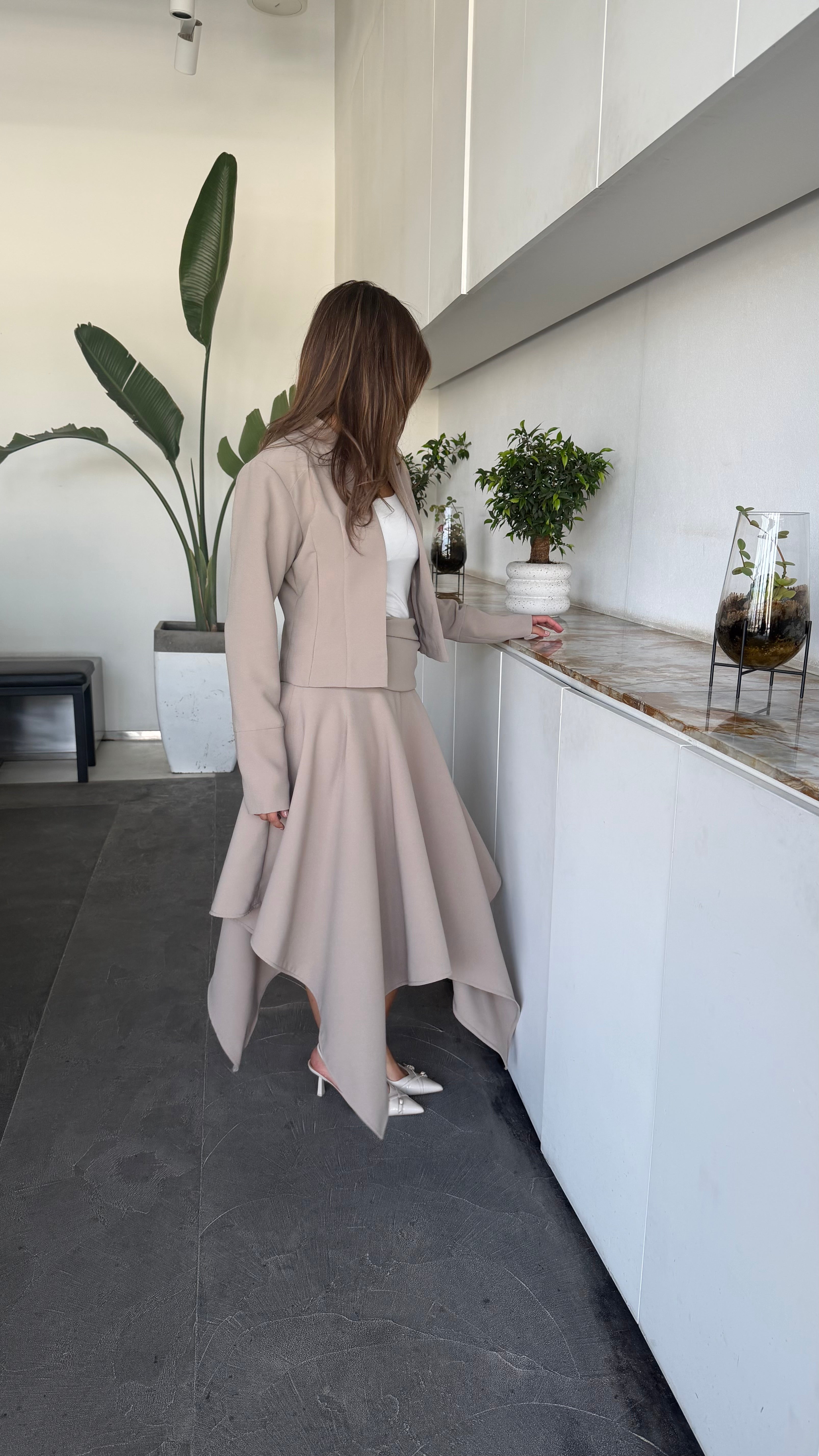 Beige set