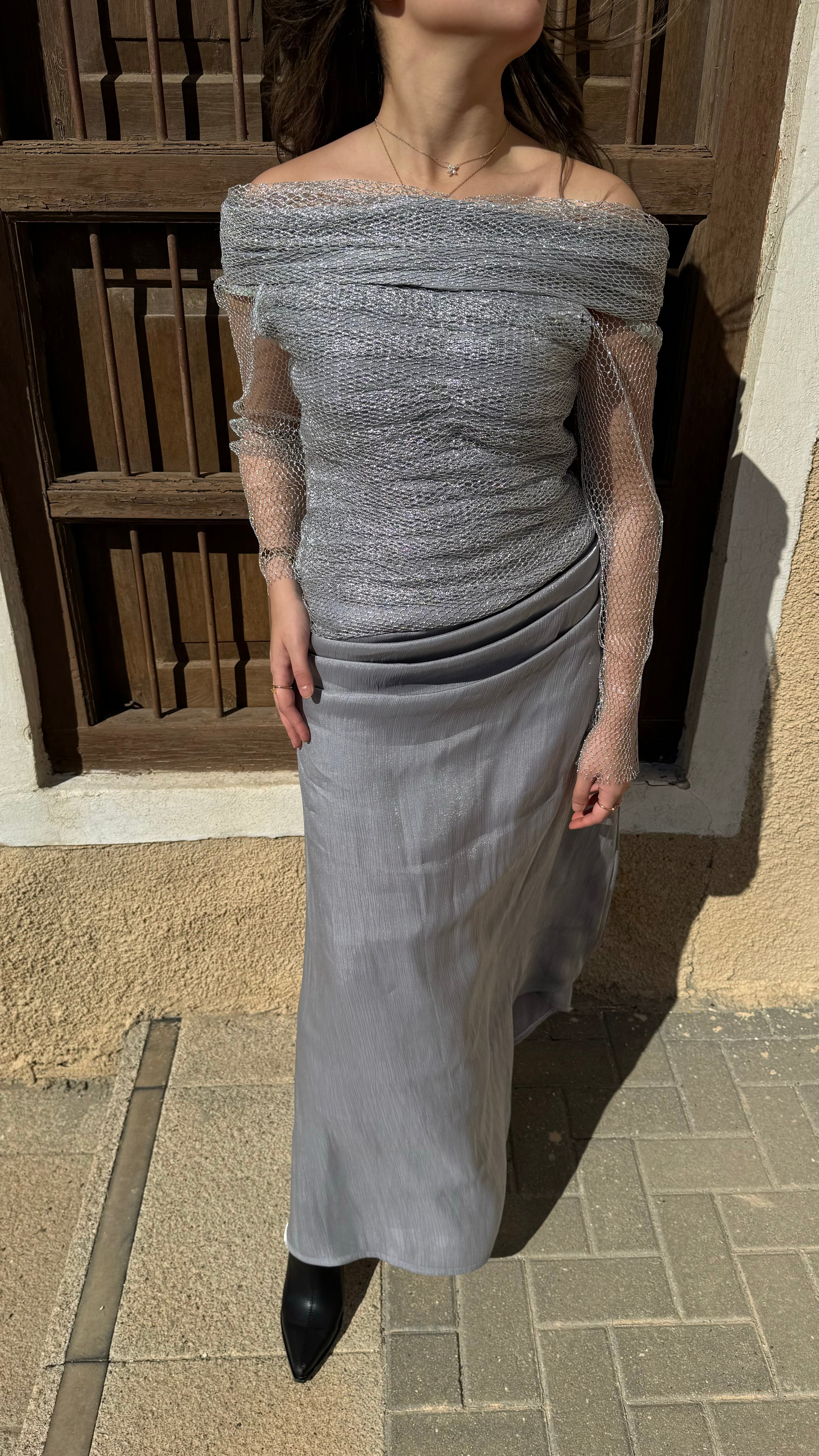 Silver kaftan
